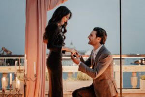 Wedding Proposal at Hotel Danieli